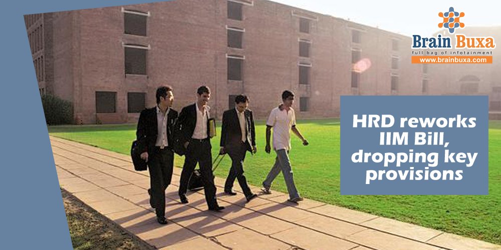 HRD reworks IIM Bill, dropping key provisions