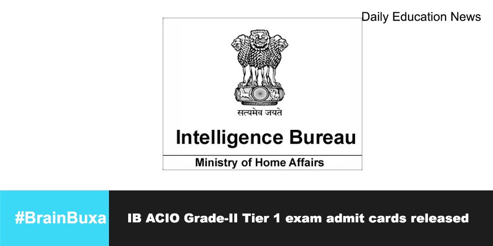 Image of IB ACIO Grade-II Tier 1 exam admit cards released | Education News Photo