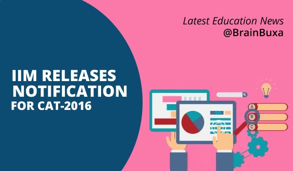 IIM Releases Notification For CAT-2016