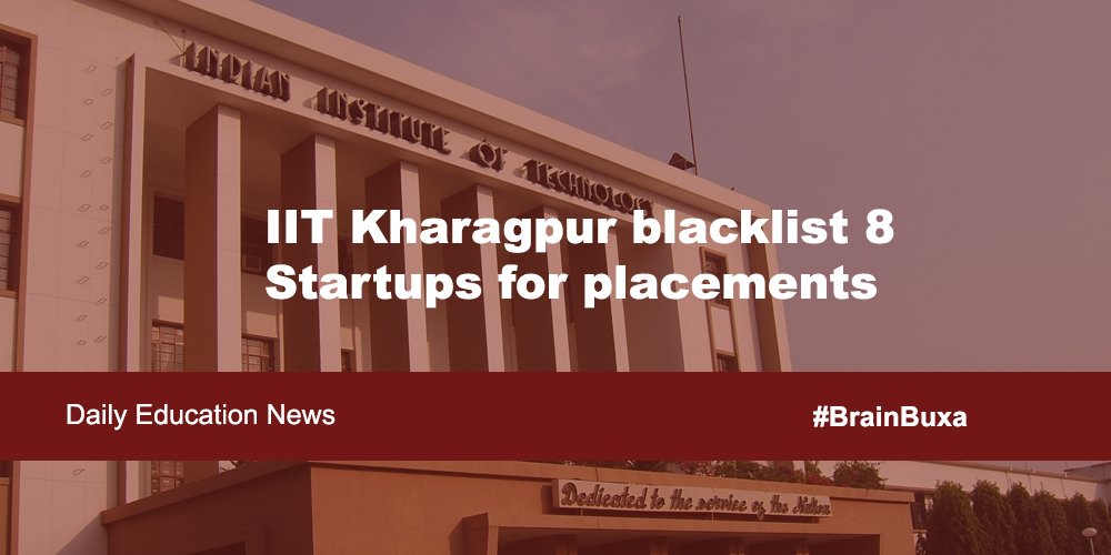 Image of IIT Kharagpur blacklist 8 Startups for placements | Education News Photo