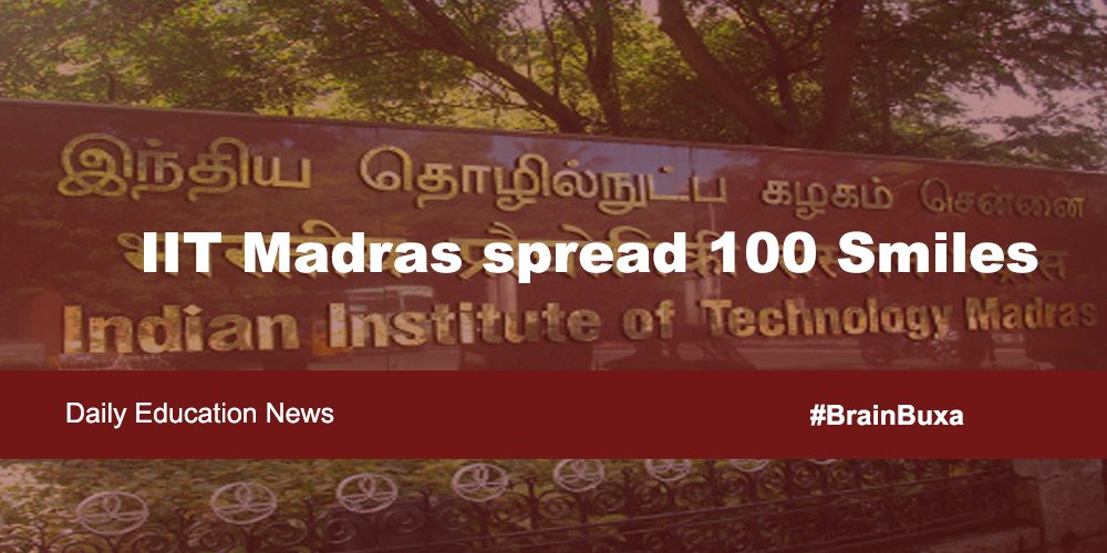 Image of IIT Madras spread 100 Smiles | Education News Photo