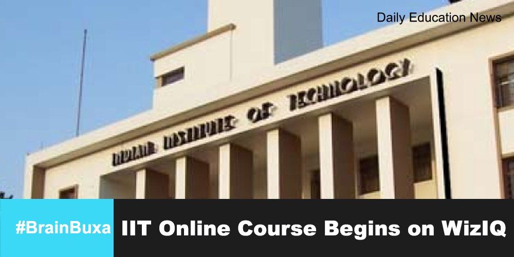 Image of IIT Online Course Begins on WizIQ | Education News Photo