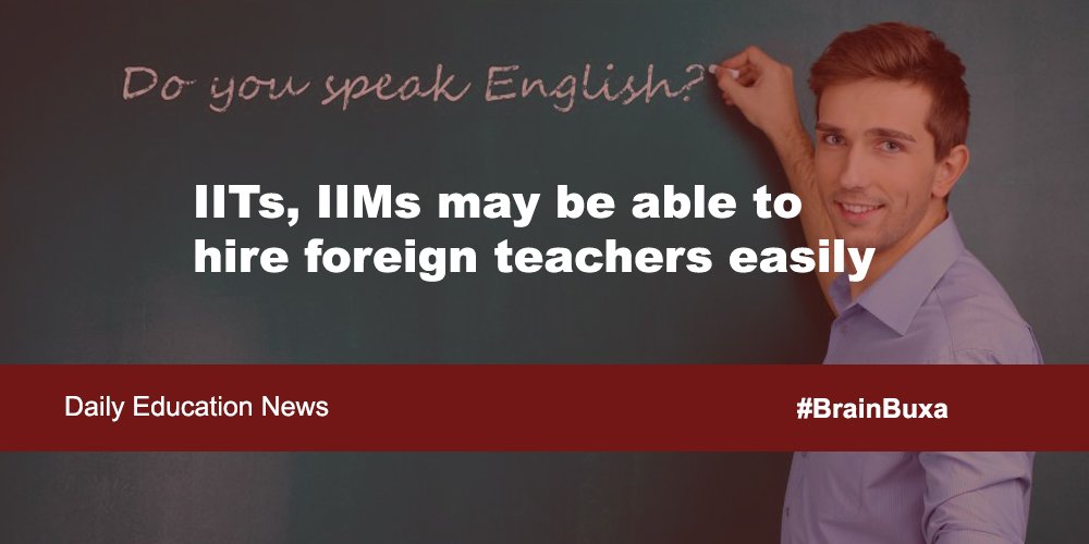 Image of IITs, IIMs may be able to hire foreign teachers easily now | Education News Photo