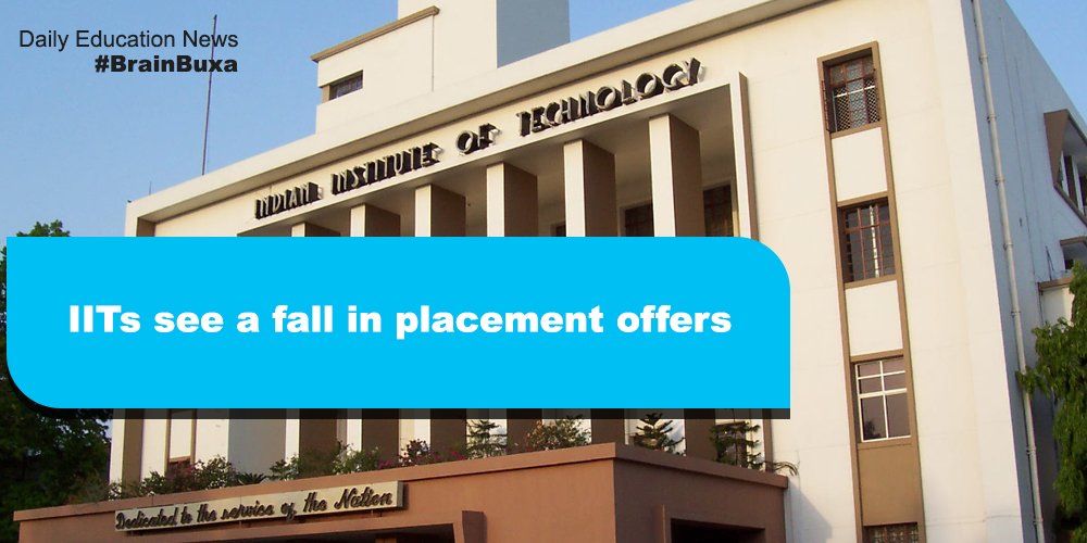 IITs see a fall in placement offers