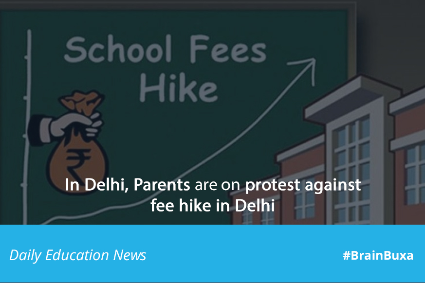 Image of In Delhi, Parents are on protest against fee hike in Delhi | Education News Photo