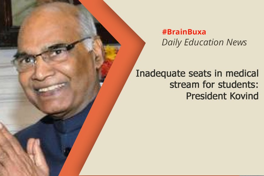 Inadequate seats in medical stream for students: President Kovind