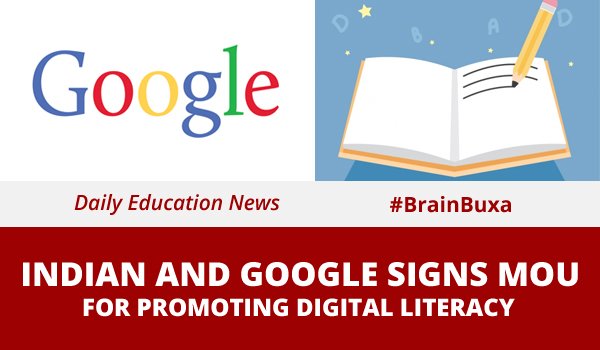 Image of Indian and Google signs MOU for promoting digital literacy | Education News Photo