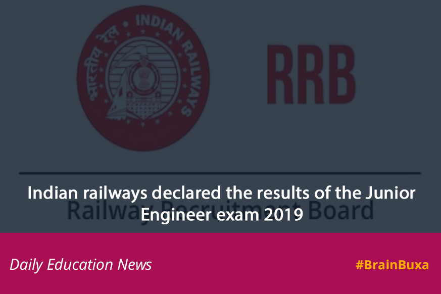 Image of Indian railways declared the results of the Junior Engineer exam 2019 | Education News Photo