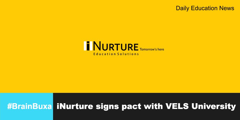 iNurture signs pact with VELS University