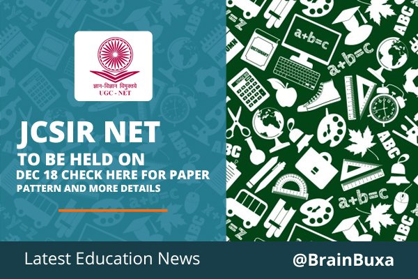 Image of JCSIR NET to be held on Dec 18: Check here for paper pattern and more details | Education News Photo