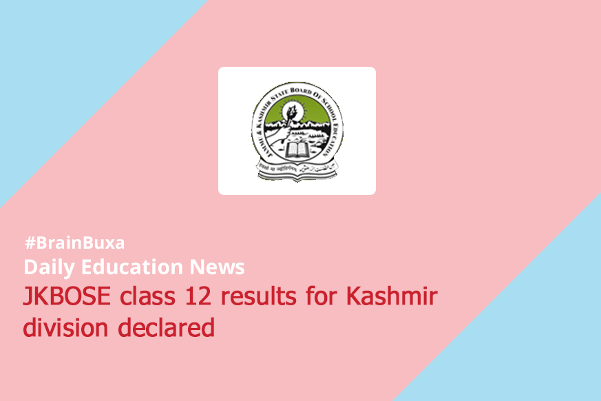 JKBOSE class 12 results for Kashmir division declared