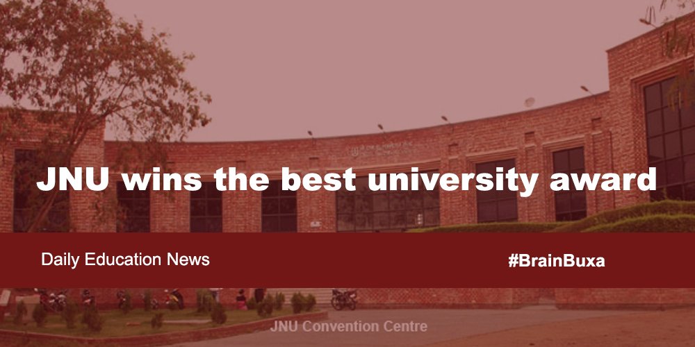 JNU wins the best university award