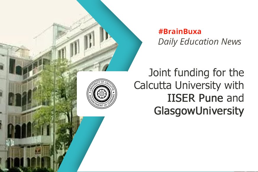 Joint funding for the Calcutta University with IISER Pune and Glasgow University