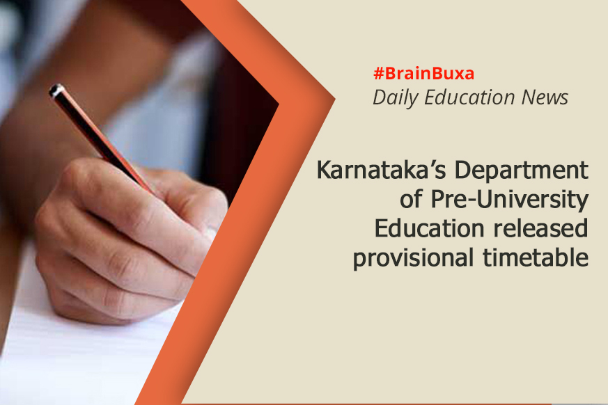 Karnataka’s Department of Pre-University Education released provisional timetable