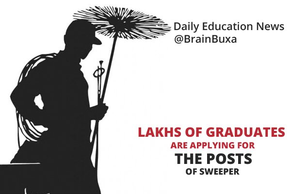 Lakhs of Graduates Are Applying For The Posts of Sweeper