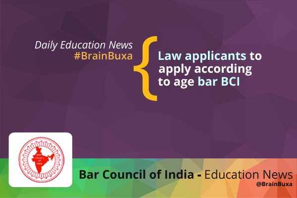 Image of Law applicants to apply according to age bar: BCI | Education News Photo