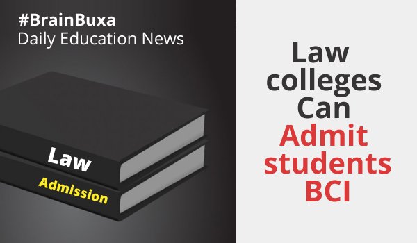 Image of Law colleges can admit students: BCI | Education News Photo