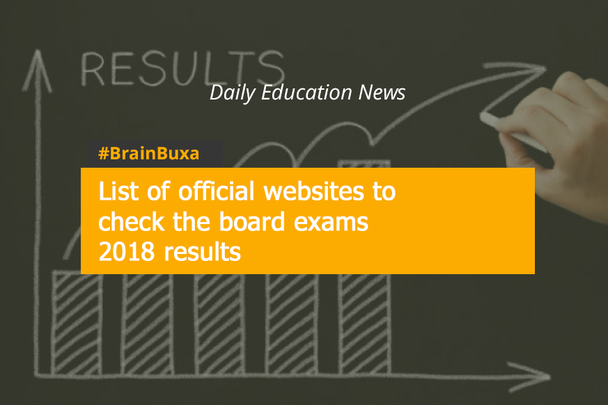 List of official websites to check the board exams 2018 results