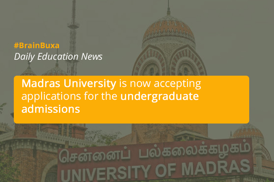 Image of Madras University is now accepting applications for the undergraduate admissions | Education News Photo