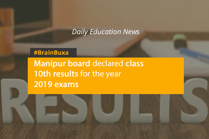 Image of Manipur board declared class 10th results for the year 2019 exams | Education News Photo