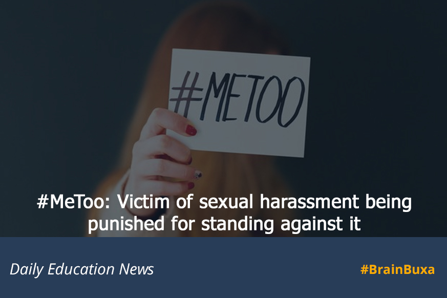 #MeToo: Victim of sexual harassment being punished for standing against it