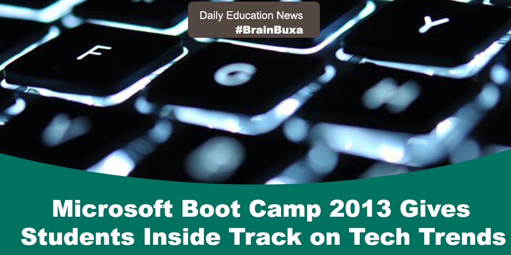 Image of Microsoft Boot Camp 2013 Gives Students Inside Track on Tech Trends | Education News Photo