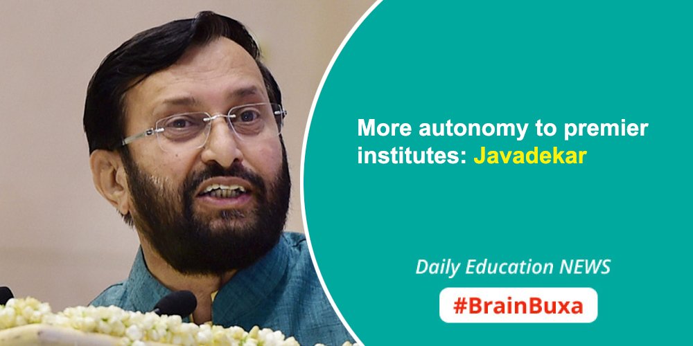 Image of More autonomy to premier institutes: Javadekar | Education News Photo