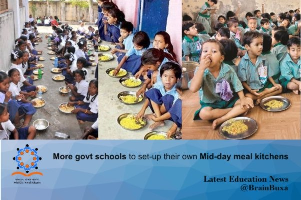 More government schools to set-up their own Mid-day meal kitchens