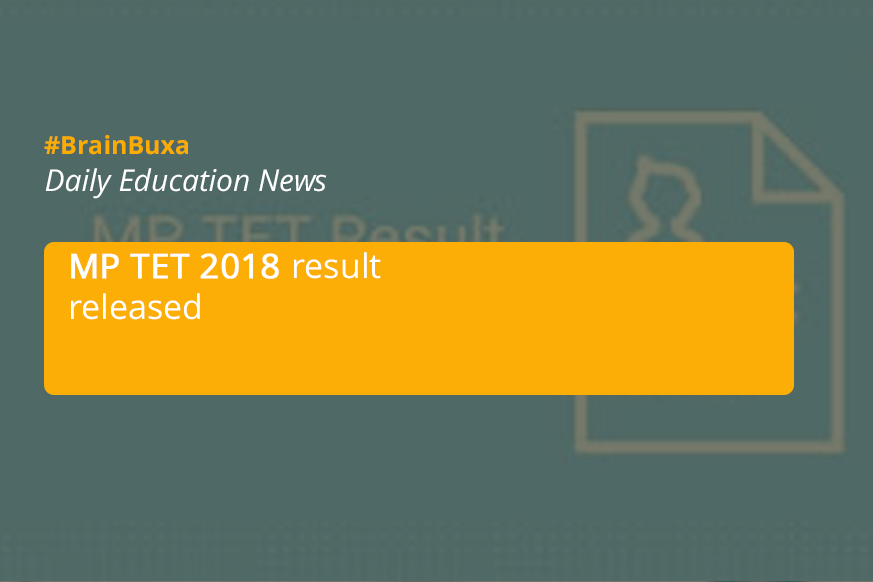 Image of MP TET 2018 result released | Education News Photo