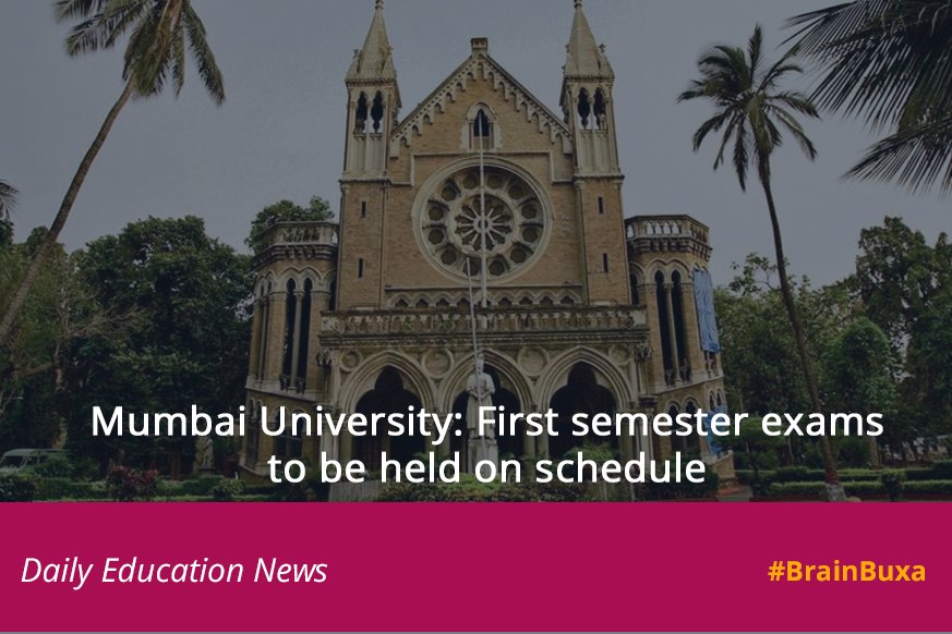 Mumbai University Students Can Appear For The First Semester Exams With ...