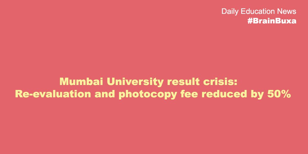 Mumbai University result crisis: Re-evaluation and photocopy fee reduced by 50%