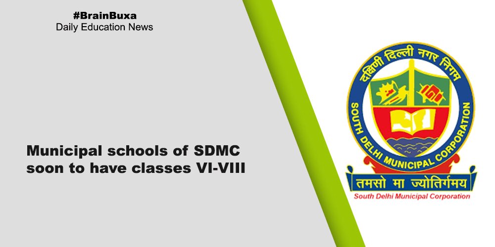 Municipal schools of SDMC soon to have classes VI-VIII