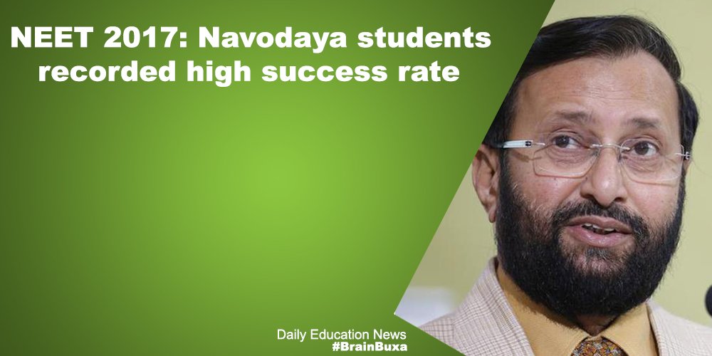 NEET 2017: Navodaya students recorded high success rate