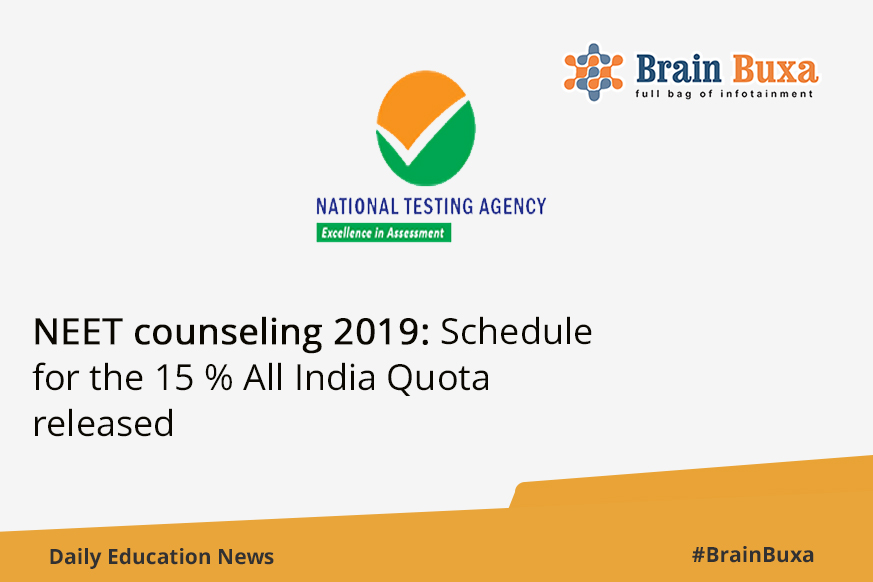 Image of NEET counseling 2019: Schedule for the 15 % All India Quota released | Education News Photo