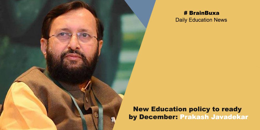 New Education policy to ready by December: Prakash Javadekar