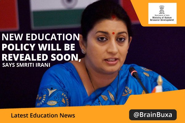 New Education Policy will be revealed soon, says Smriti Irani