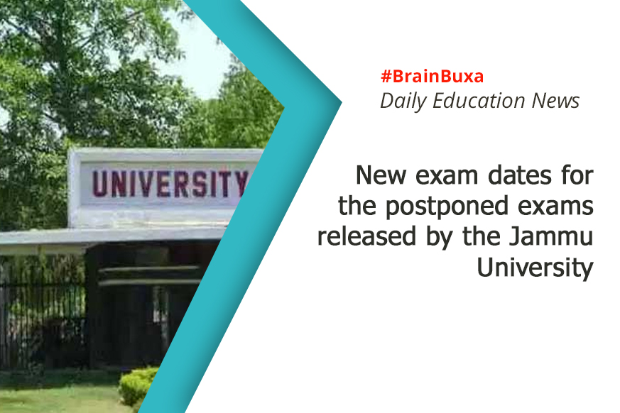 New exam dates for the postponed exams released by the Jammu University