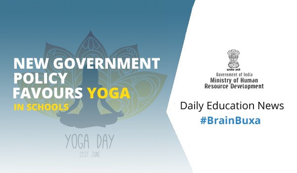 New government policy favours yoga in schools