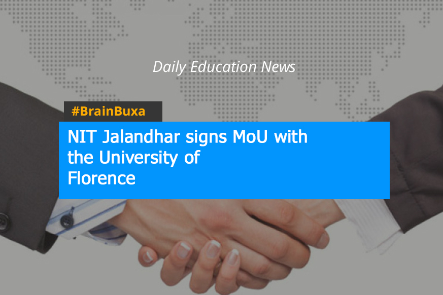 NIT Jalandhar signs MoU with the University of Florence