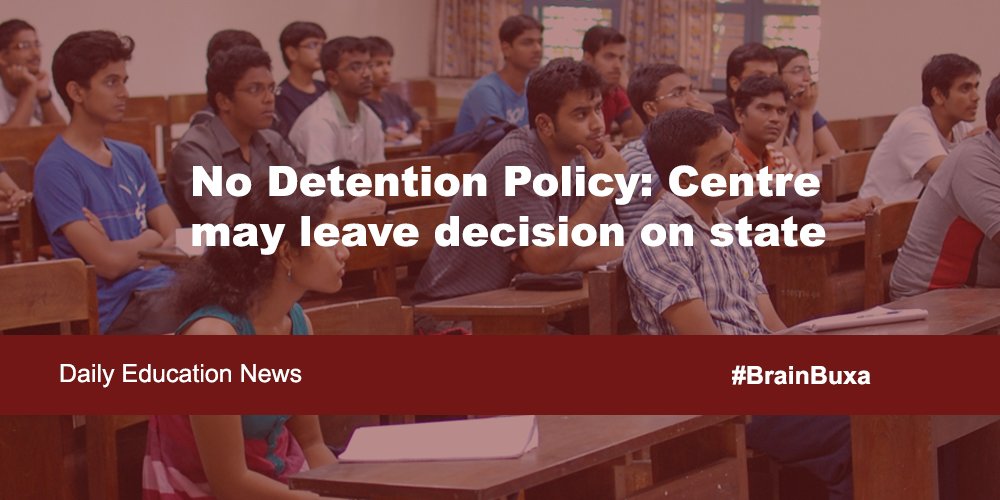 No Detention Policy: Centre may leave decision on state