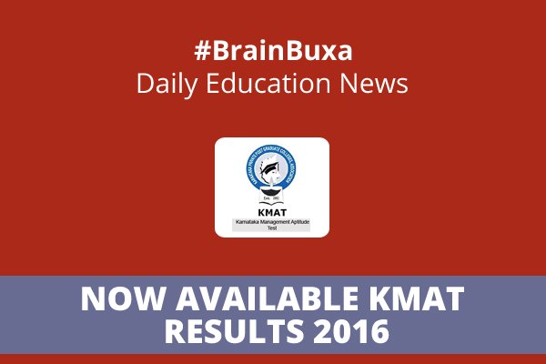 Now Available KMAT Results 2016