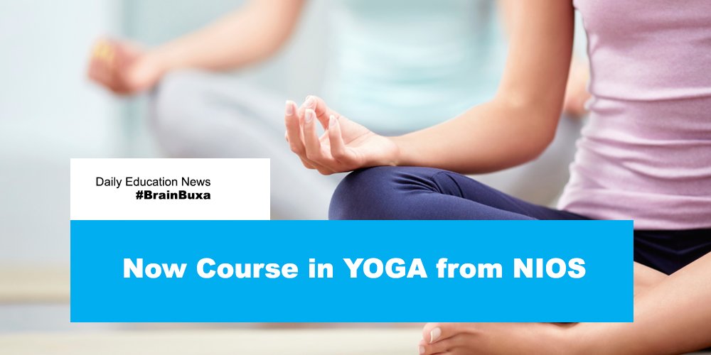 Now Course in YOGA from NIOS