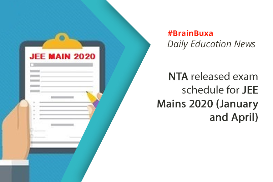 Image of NTA released exam schedule for JEE Mains 2020 (January and April) | Education News Photo