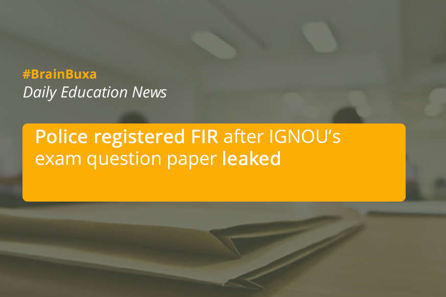 Image of Police registered FIR after IGNOU’s exam question paper leaked | Education News Photo