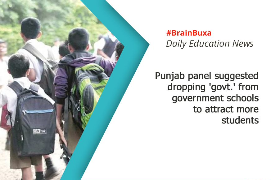 Punjab panel suggested dropping 'govt.' from government schools to attract more students