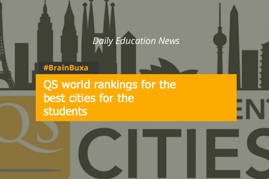 QS world rankings for the best cities for the students