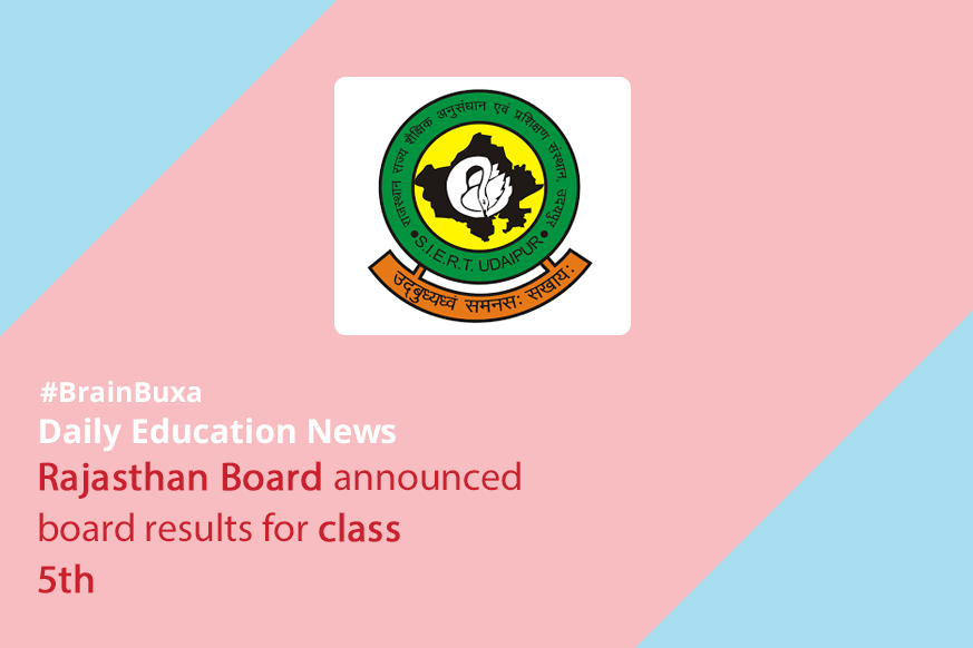 Rajasthan Board announced board results for class 5th