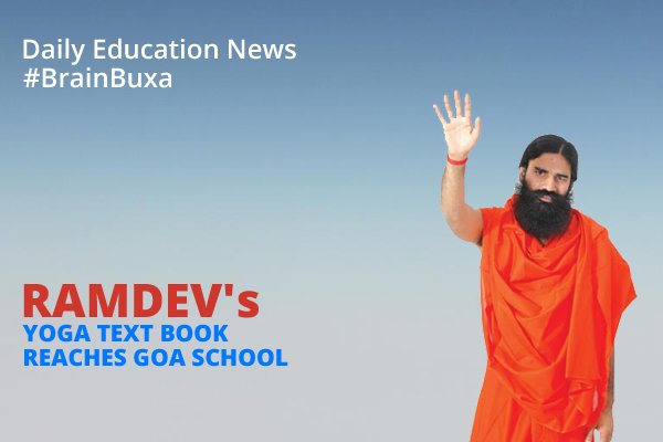 Ramdev's yoga text book reaches Goa school