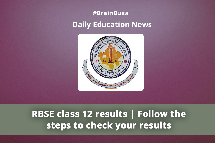 RBSE class 12 results | Follow the steps to check your results