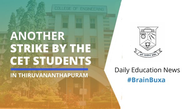 Another strike by the CET students in Thiruvananthapuram